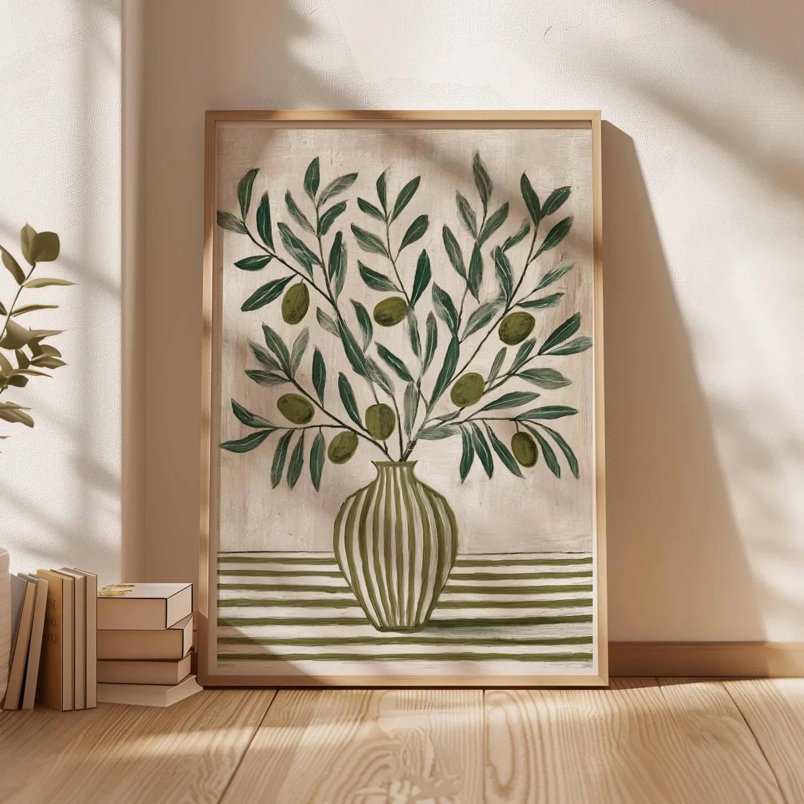 Quadro Decorativo Frutas Laranja — Arte de Cozinha Estilo Fazenda para Sala
