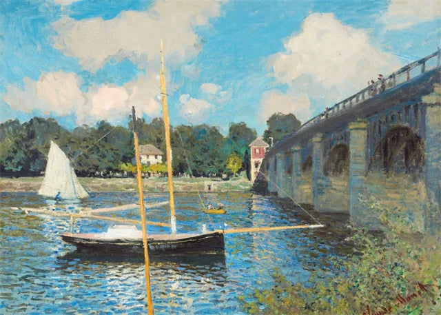 Quadro Decorativo Coleção Claude Monet — Arte Clássica para Sala e Hall