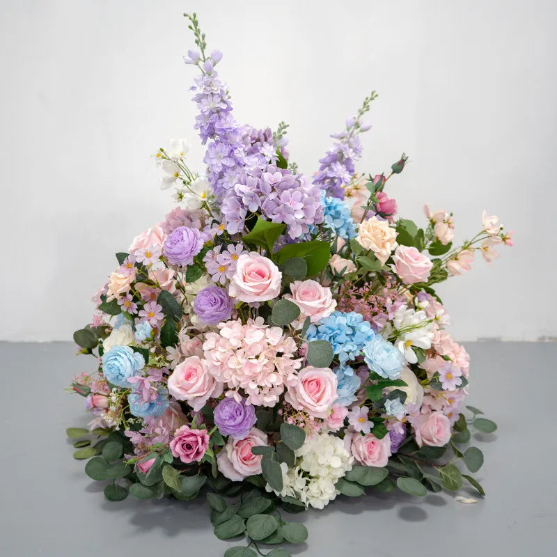 Bola de Flores Artificiais em Seda 35 a 70cm — Decoração Premium para Casamento e Festa
