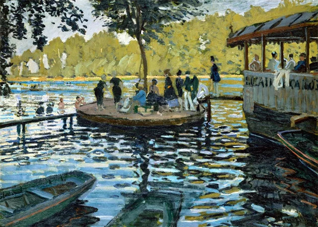 Quadro Decorativo Coleção Claude Monet — Arte Clássica para Sala e Hall