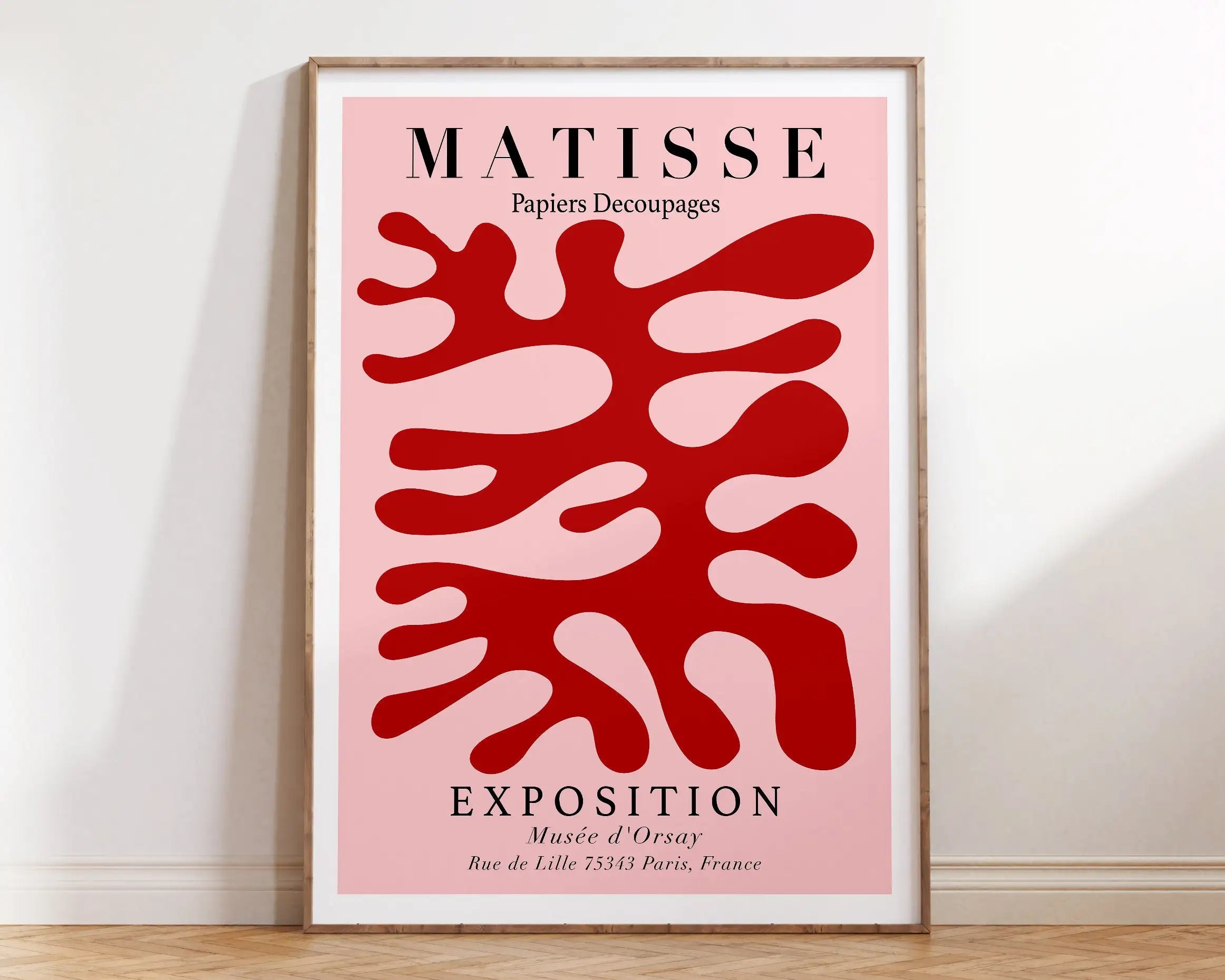 Quadro Decorativo Flores Matisse — Arte Botânica Vintage para Sala