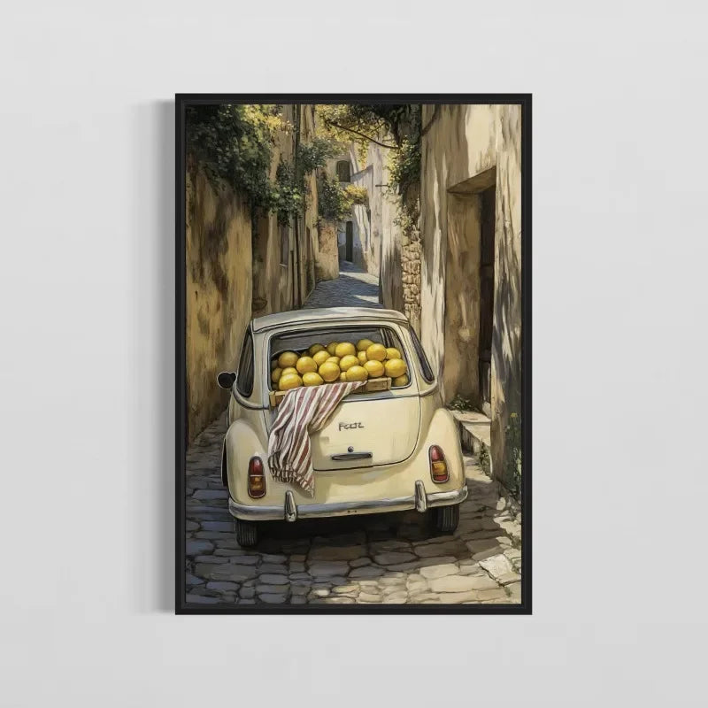 Quadro Decorativo Oliveira Mediterrânea sem Moldura — Arte Botânica para Sala