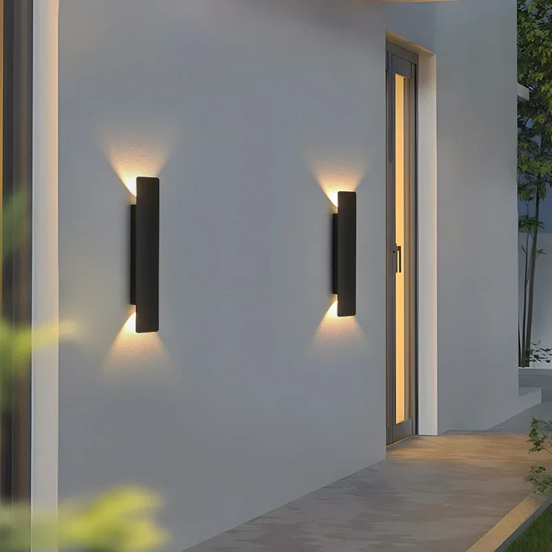 Arandela LED Moderna IP65 Impermeável 18W — Iluminação Cima e Baixo Interna e Externa