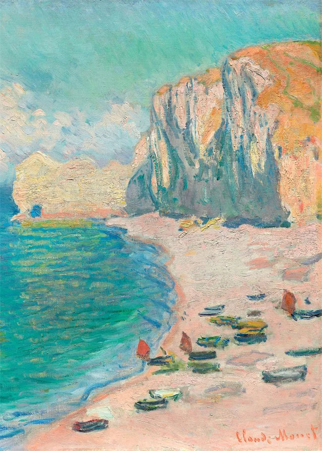 Quadro Decorativo Coleção Claude Monet — Arte Clássica para Sala e Hall