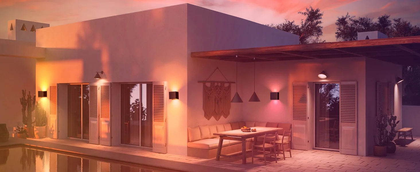 Arandela LED Smart 12W RGB WiFi e Zigbee — Controle por App Atmosfera Decorativa