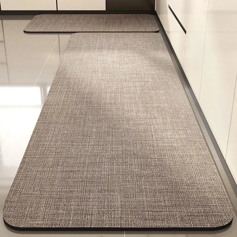 Tapete de Cozinha PVC Antiderrapante — Impermeável Lavável e Resistente Estampado