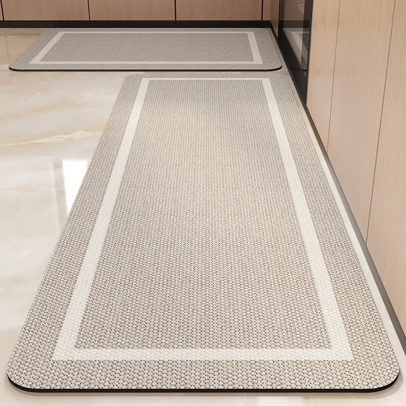 Tapete de Cozinha PVC Antiderrapante — Impermeável Lavável e Resistente Estampado
