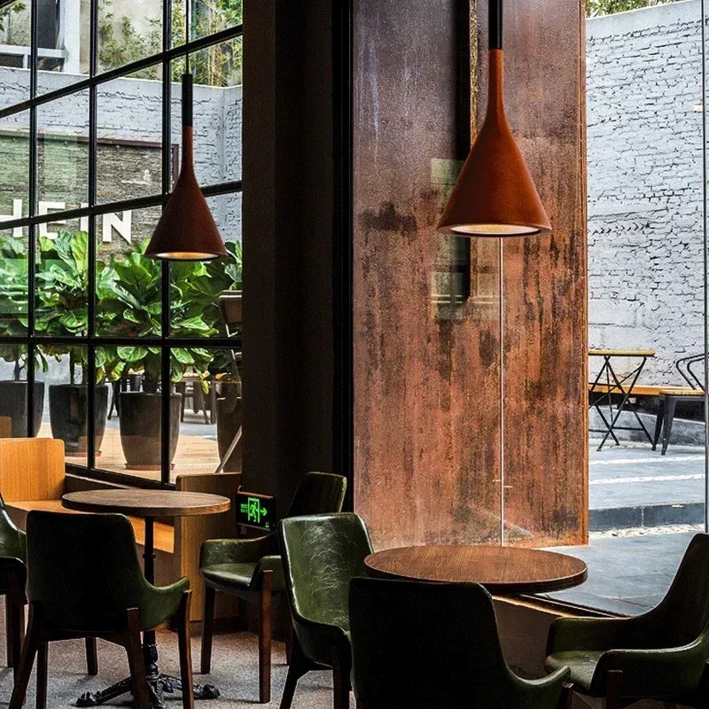 Pendente LED E27 Preto e Branco — Luminária de Mesa para Quarto e Sala de Jantar