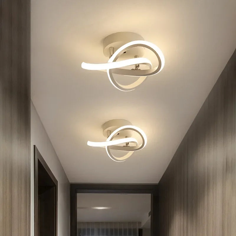 Luminária de Teto Nórdica Minimalista — Para Quarto, Sala, Corredor e Entrada