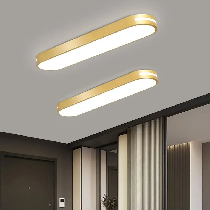 Luminária de Teto LED Ultra Fina — Para Corredor, Quarto e Cozinha