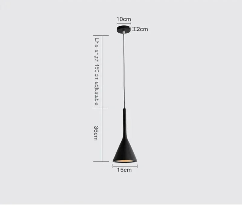 Pendente LED Branco E27 — Luminária de Lustre para Cozinha, Quarto e Sala de Jantar