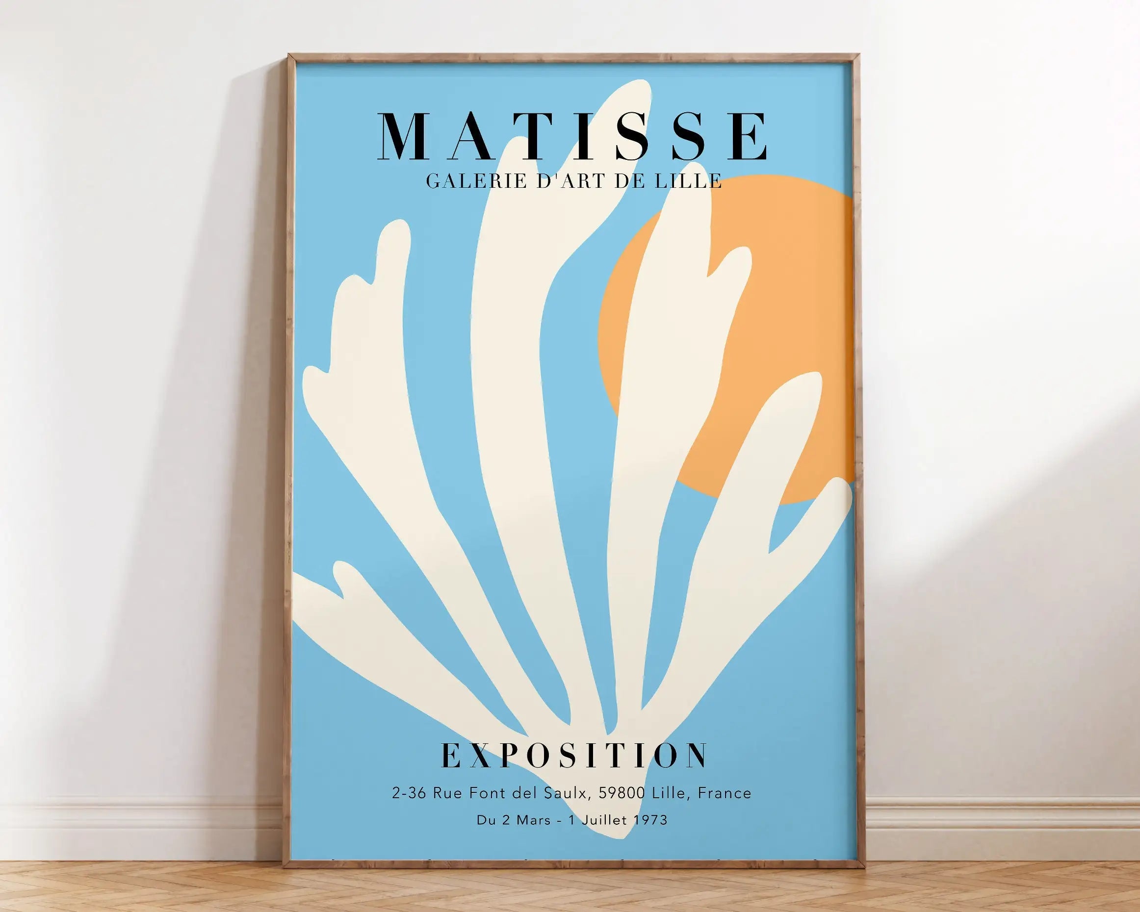 Quadro Decorativo Flores Matisse — Arte Botânica Vintage para Sala