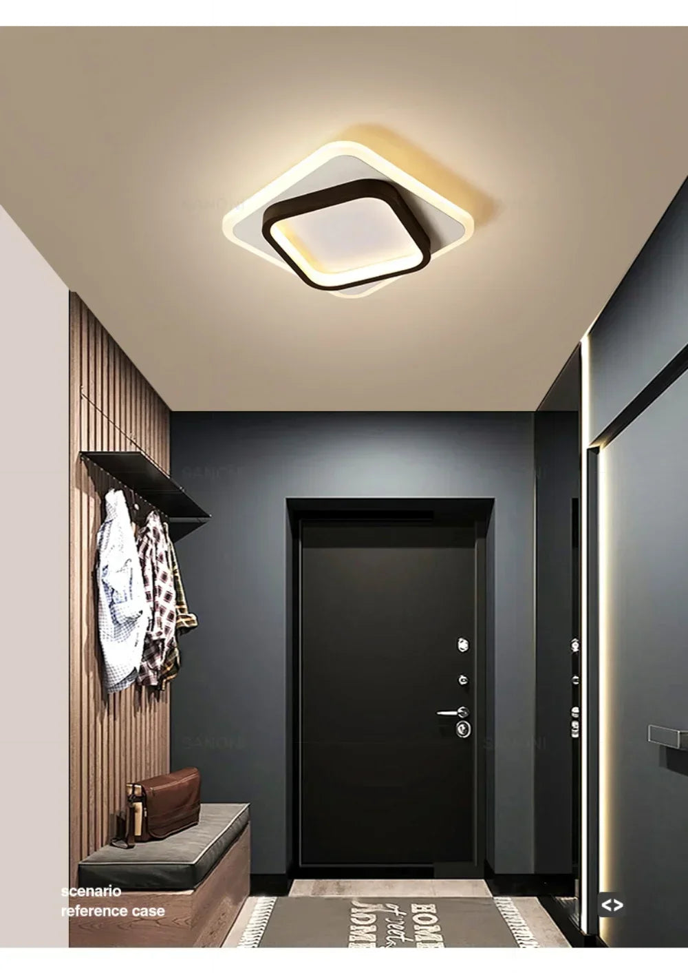 Luminária de Teto LED Redonda Flush Mount — Para Corredor, Escada, Banheiro e Quarto