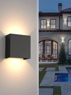 Arandela LED 6W Moderna IP65 — Luz Cima e Baixo para Sala, Corredor, Quarto e Área Externa