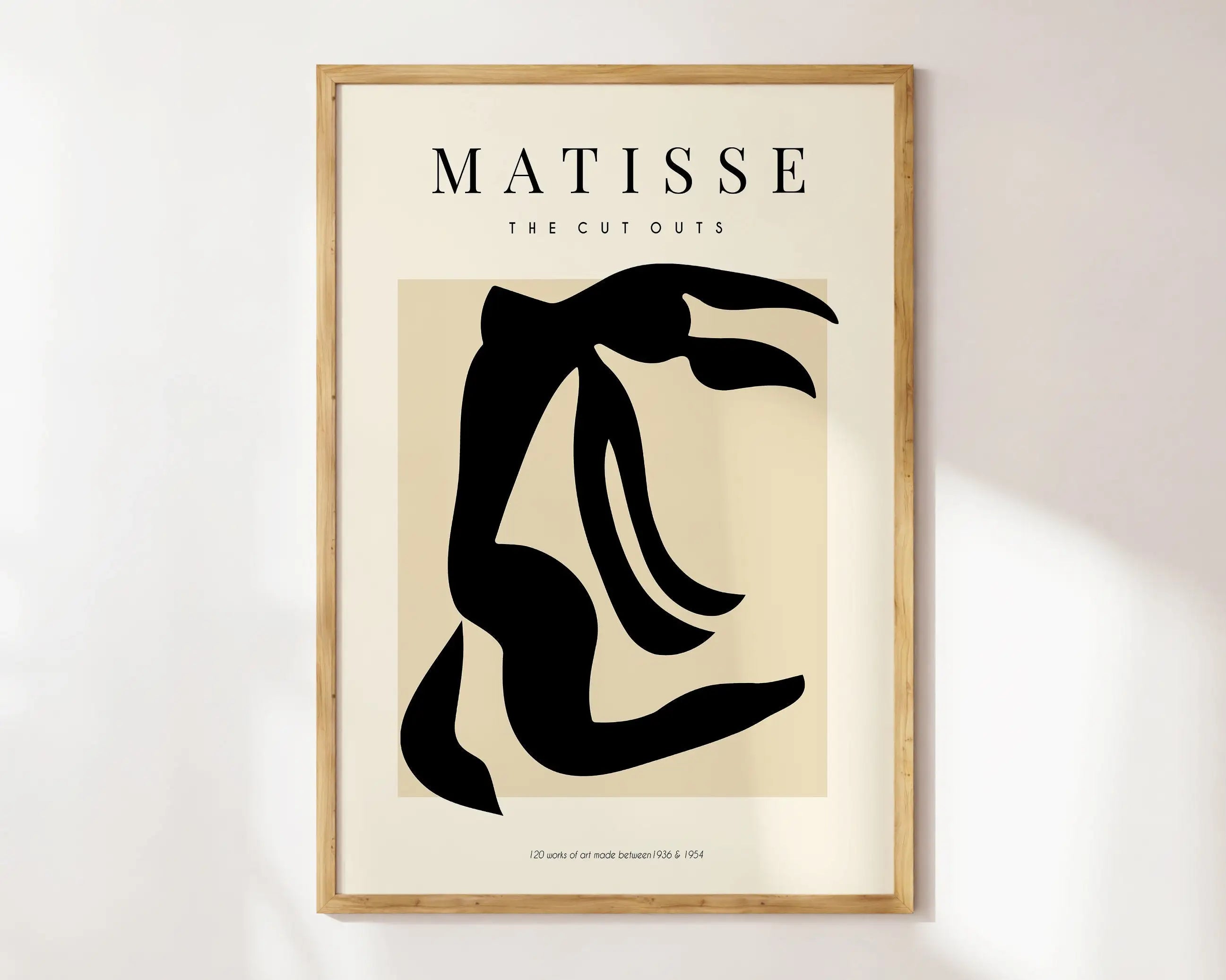 Quadro Decorativo Flores Matisse — Arte Botânica Vintage para Sala