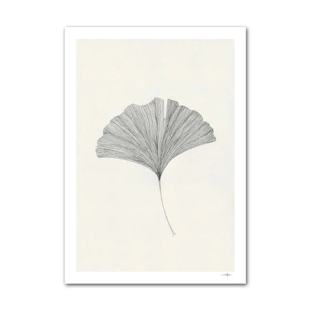 Quadro Decorativo Limão e Vaso Geométrico — Arte Nórdica Minimalista para Sala
