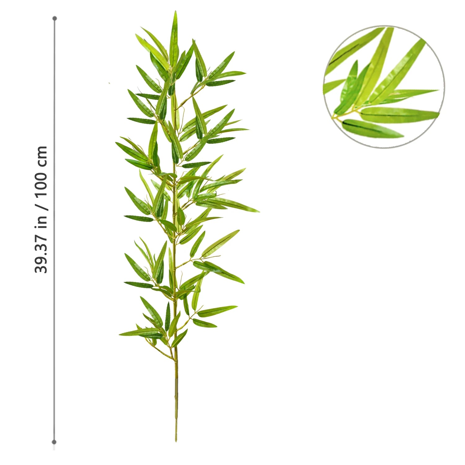 Bambu e Monstera Artificial 100 a 180cm — Exuberância Tropical Permanente para Jardim e Casa