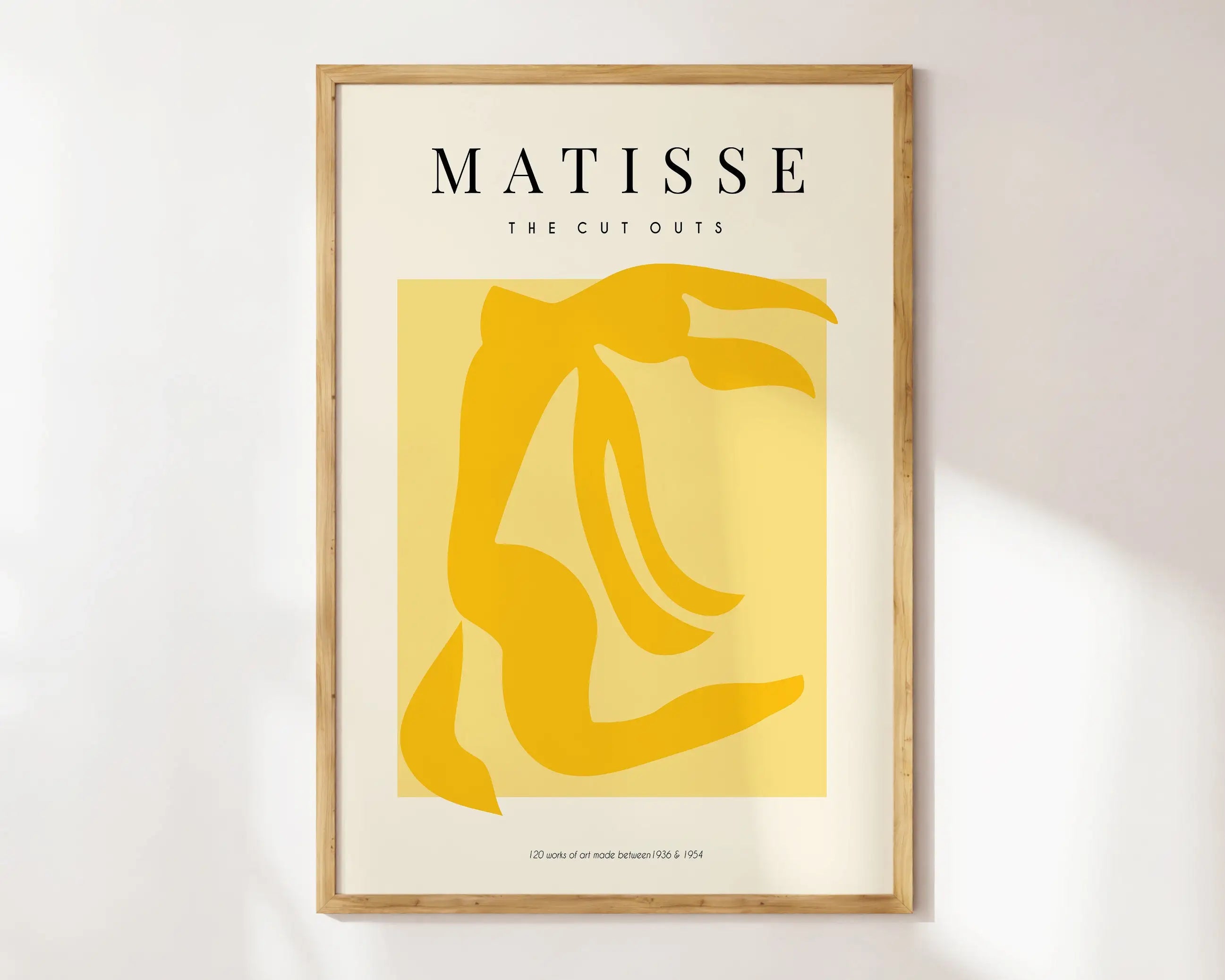 Quadro Decorativo Flores Matisse — Arte Botânica Vintage para Sala