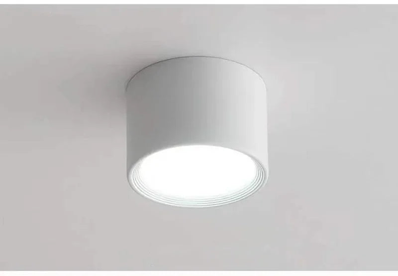 Spot de Embutir LED Nórdico 3 Tons — Luminária de Teto para Sala e Cozinha