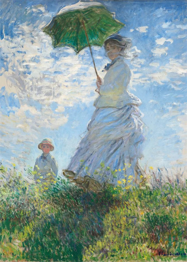 Quadro Decorativo Coleção Claude Monet — Arte Clássica para Sala e Hall