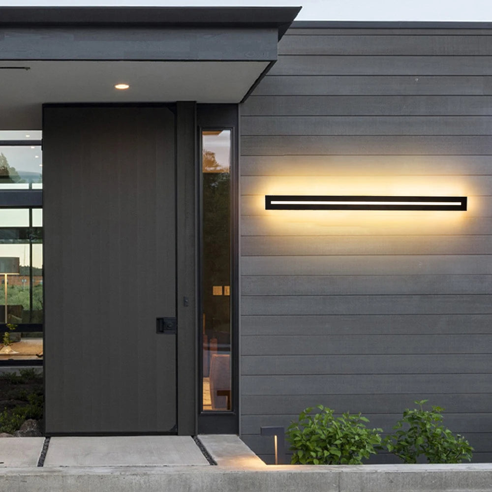 Arandela LED Externa Impermeável IP65 — Luminária de Parede para Jardim 16W a 48W
