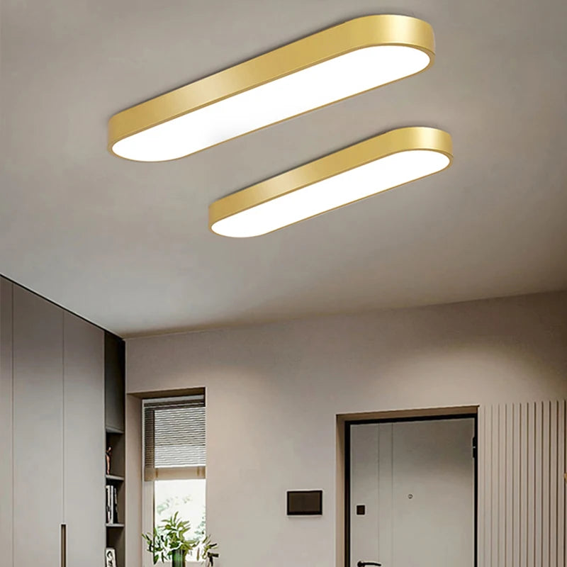 Luminária de Teto LED Ultra Fina — Para Corredor, Quarto e Cozinha