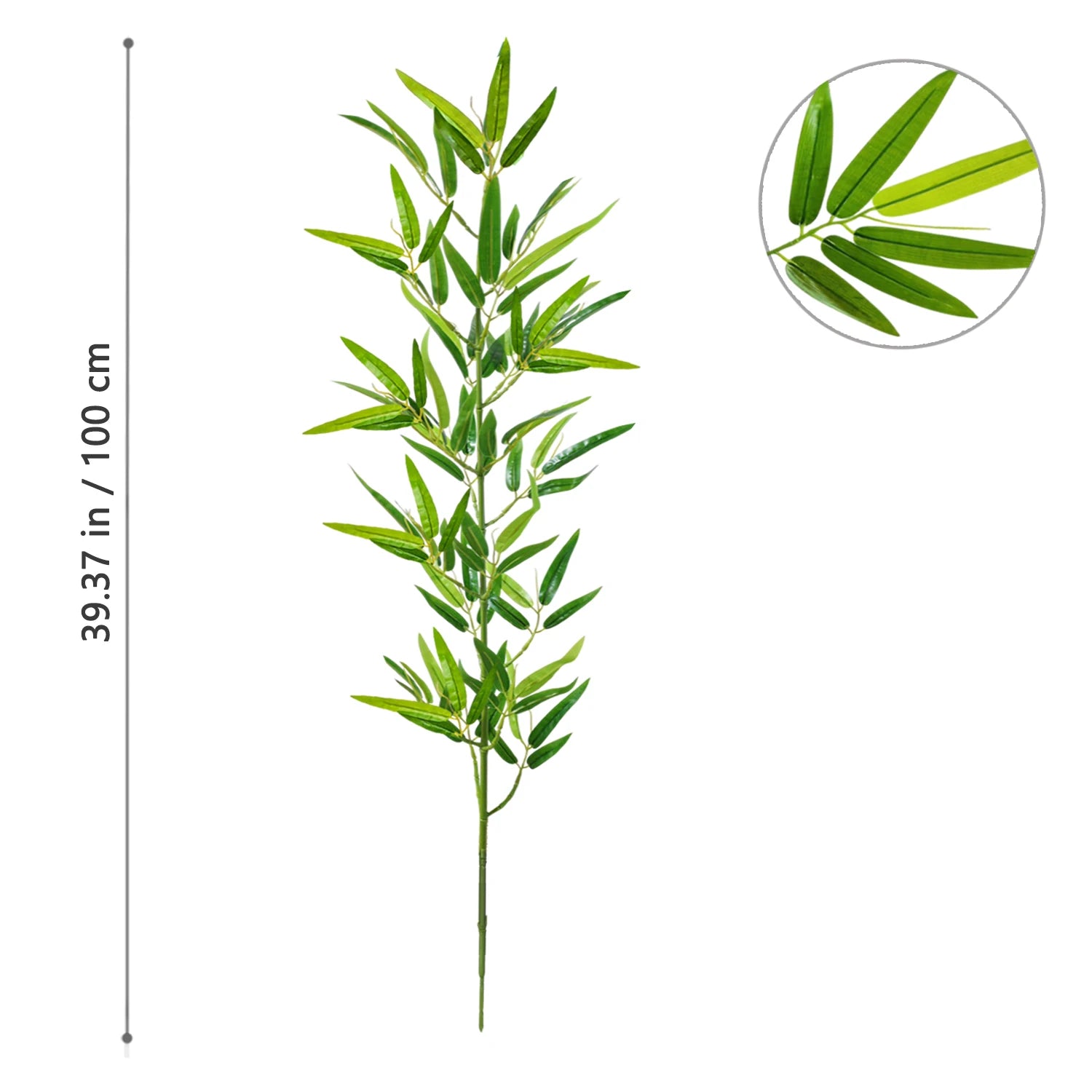 Bambu e Monstera Artificial 100 a 180cm — Exuberância Tropical Permanente para Jardim e Casa
