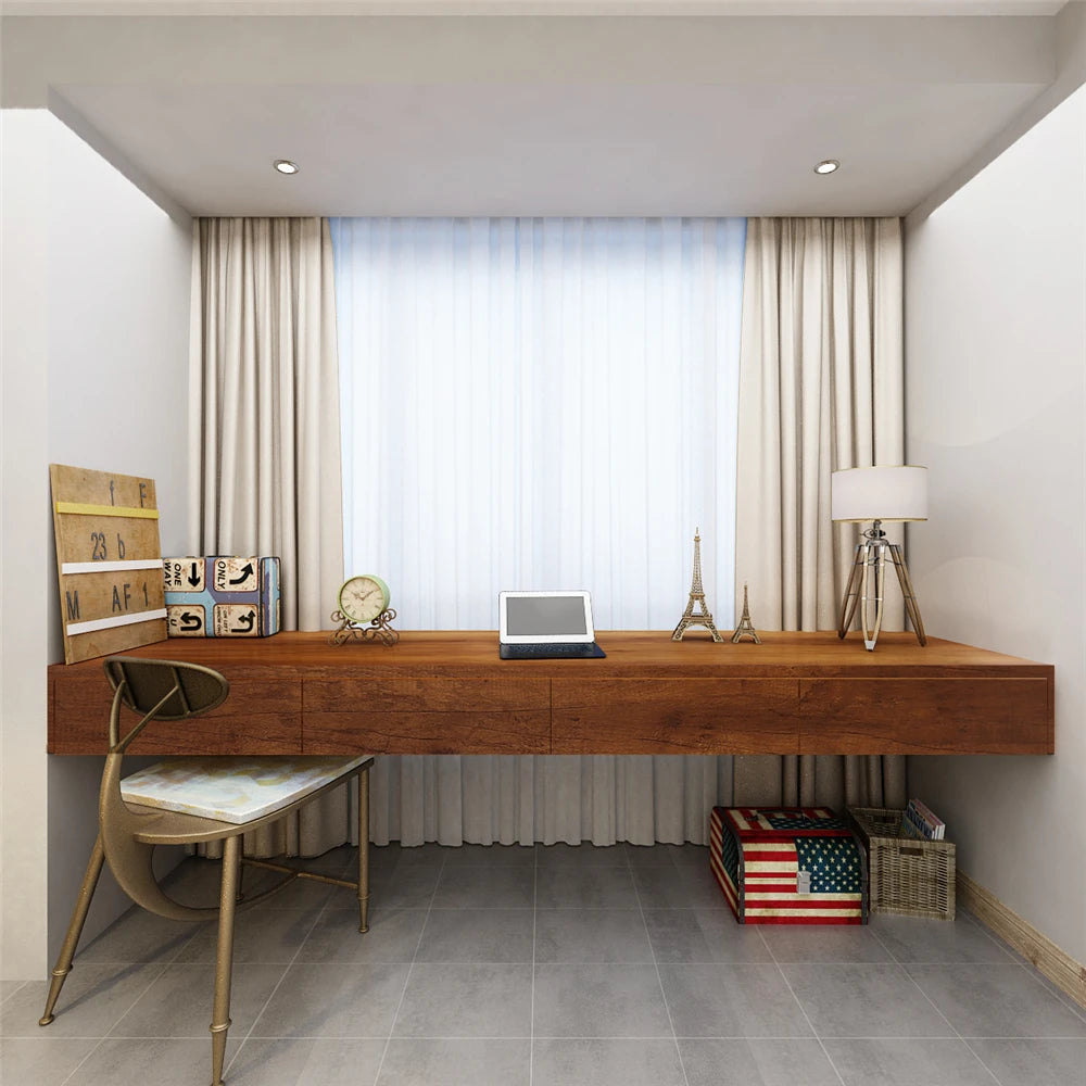 Papel de Parede PVC Autocolante Madeira — Vinílico para Móveis, Armários e Decoração