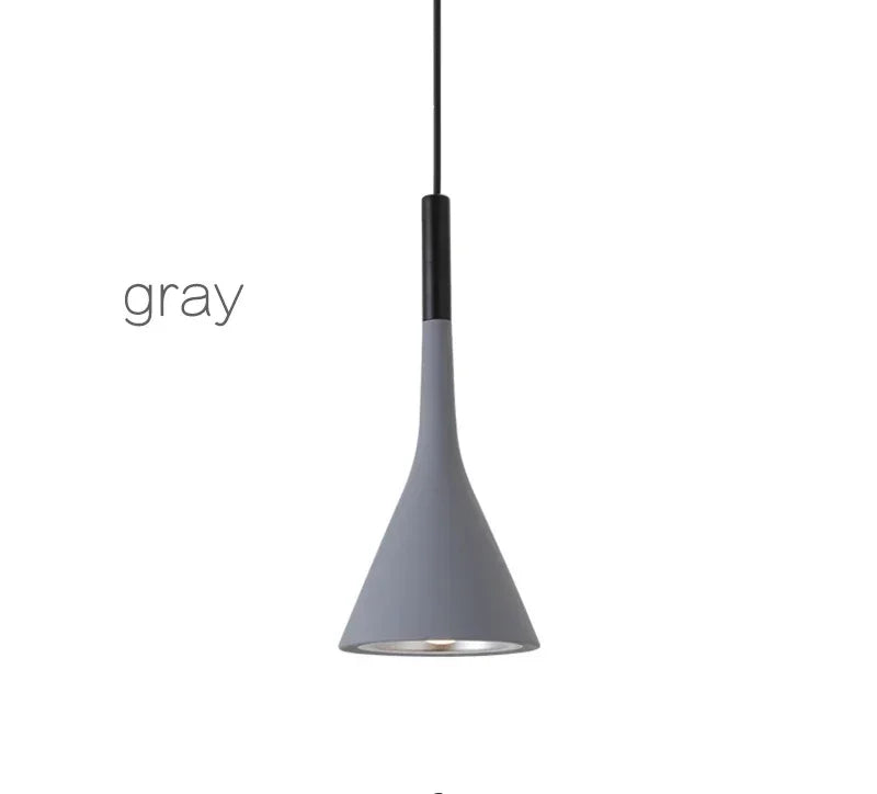 Pendente LED E27 Preto e Branco — Luminária de Mesa para Quarto e Sala de Jantar