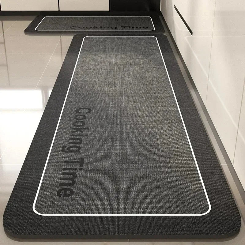 Tapete de Cozinha PVC Antiderrapante — Impermeável Lavável e Resistente Estampado