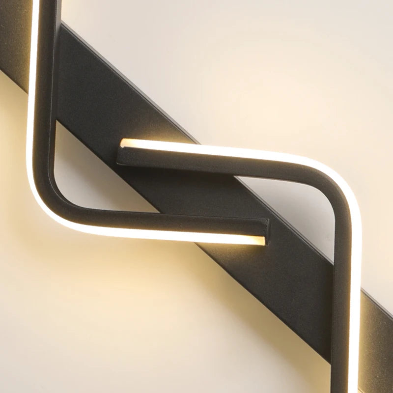 Arandela LED Moderna para Escada — Luminária de Parede Nórdica para Sala e Corredor