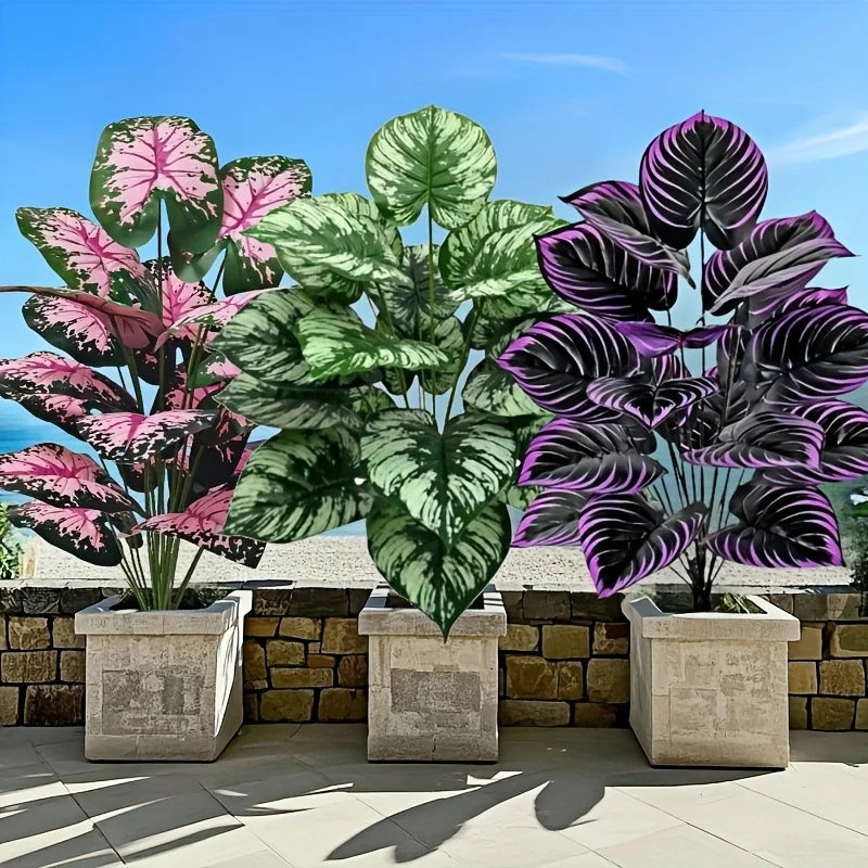 Kit 3 Plantas Artificiais Bonsai 60cm — Verde Natural Exuberante para Sala e Escritório