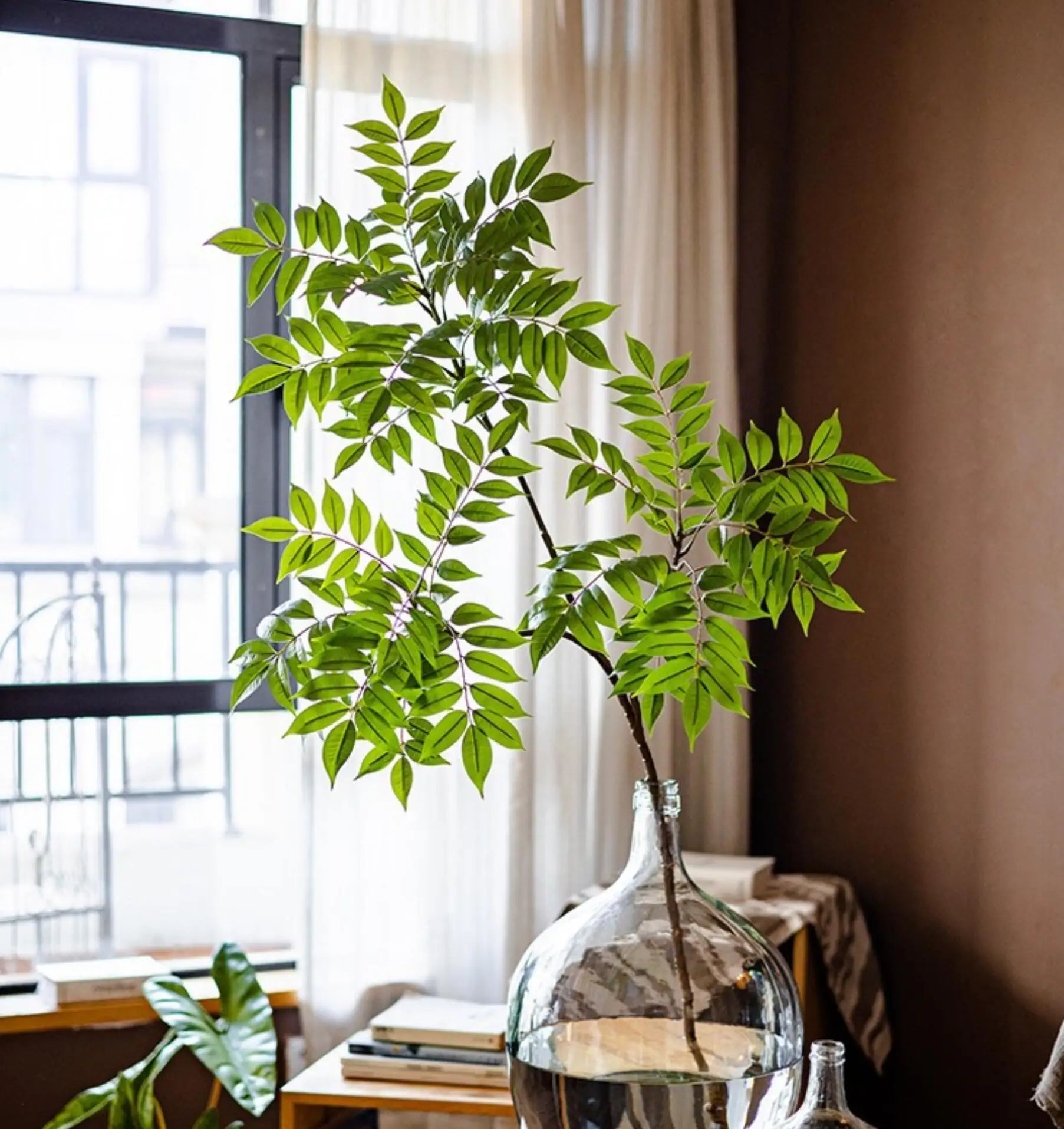 Ficus Lyrata Artificial Extra Grande 77 a 135cm — Para Jardim, Varanda e Escritório