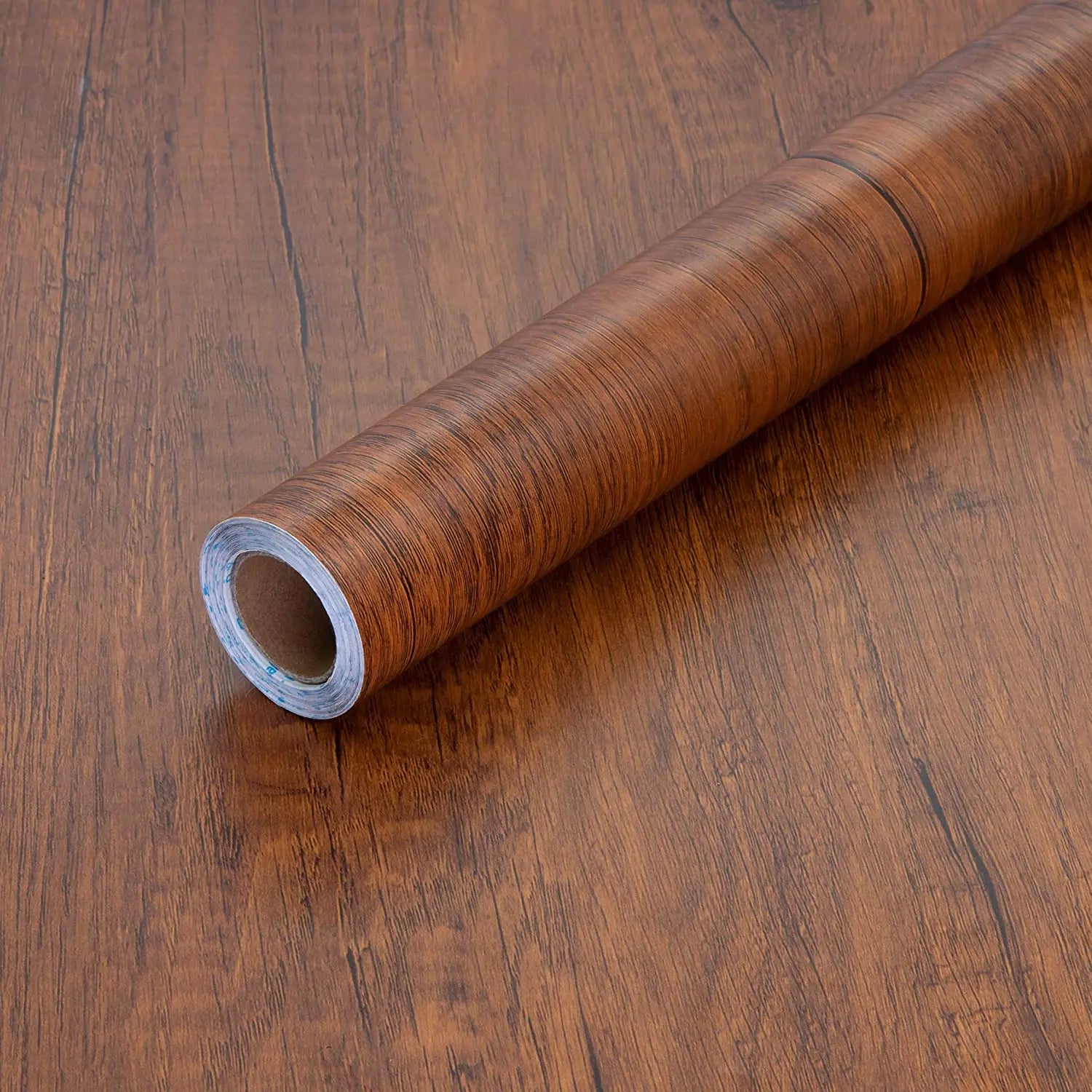 Papel de Parede PVC Autocolante Madeira — Vinílico para Móveis, Armários e Decoração