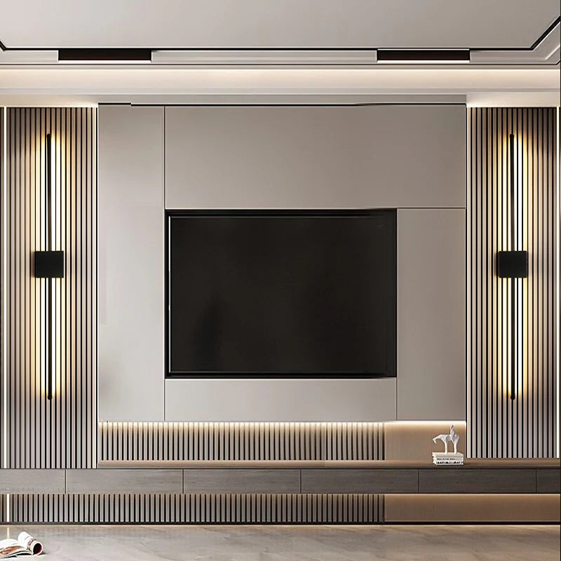 Arandela LED Minimalista — Luminária de Parede para Cabeceira e Sala
