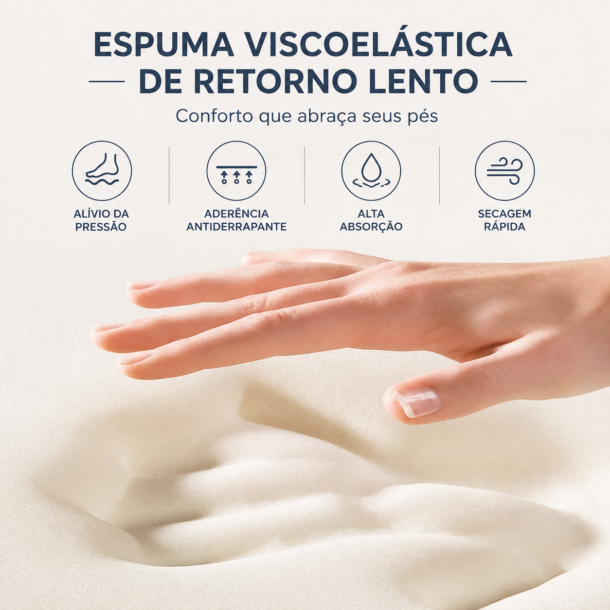Tapete de Banheiro Veludo Coral Antiderrapante — Ultra Absorvente e Secagem Rápida
